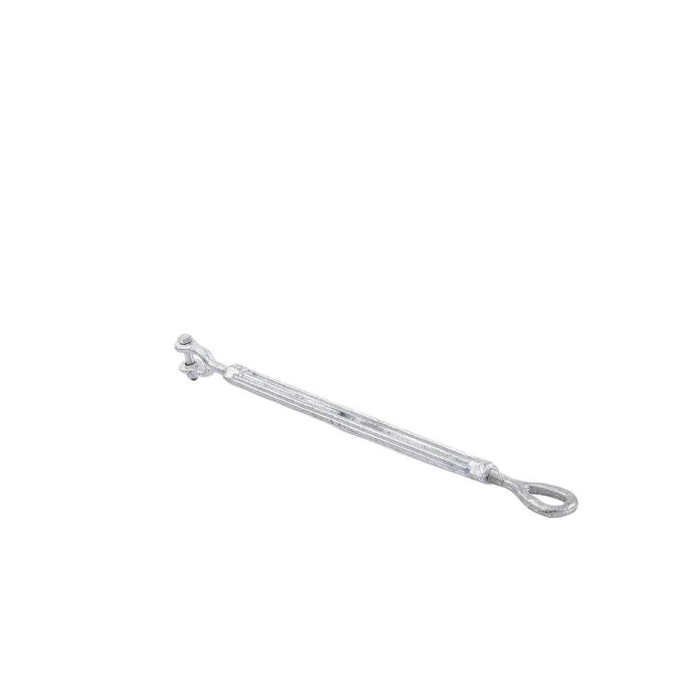 Tensor de 1/2" x 12" Acero Forjado OJO-QUIJADA Galv. Inmersión en Caliente (Carga Max. 2200 lbs).