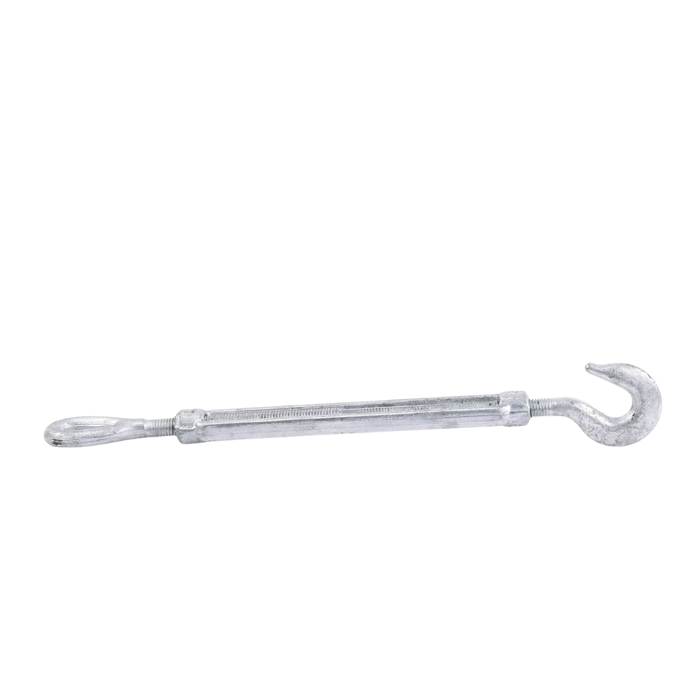 Tensor de 5/8" x 9" Acero Forjado OJO-GANCHO Galv. Inmersión en Caliente (Carga Max. 2250 lbs).
