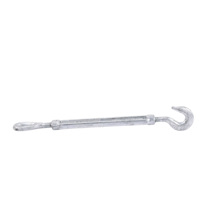 Tensor de 5/8" x 9" Acero Forjado OJO-GANCHO Galv. Inmersión en Caliente (Carga Max. 2250 lbs).