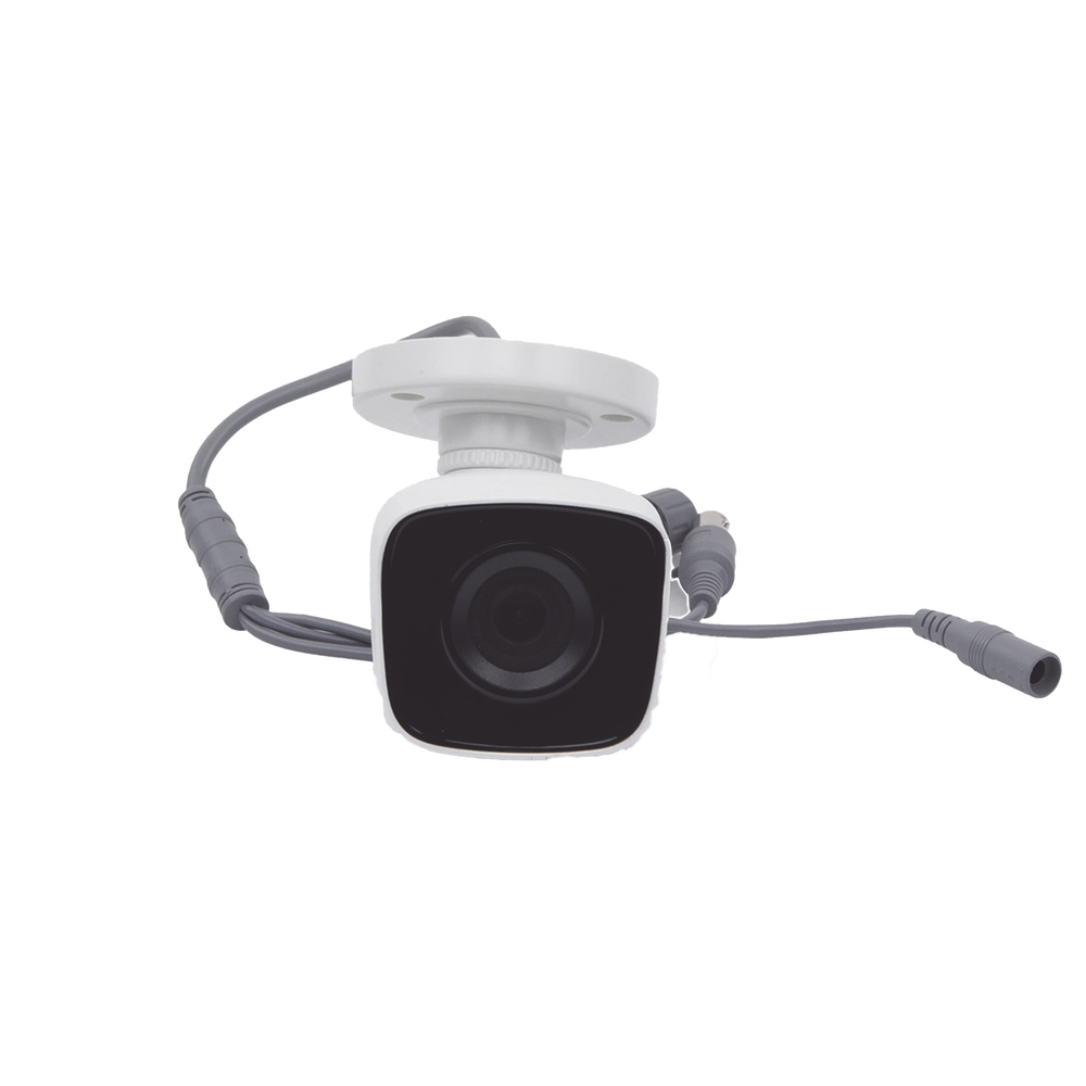 Bala TURBOHD 2 Megapíxeles (1080p) / Gran Angular 103° / Lente 2.8 mm / IR EXIR Inteligente 20 mts / Exterior IP66 / dWDR / TVI-AHD-CVI-CVBS