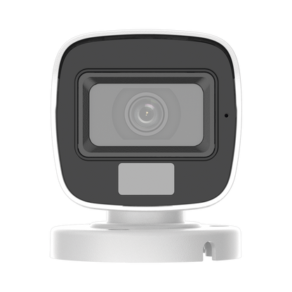 [Dual Light + ColorVu] Bala TURBOHD 2 megapixel / 20 mts IR + 20 mts luz blanca / Lente 2.8 (100° de Visión)  /  Exterior IP66 / Audio por Coaxitron / TVI-AHD-CVI-CVBS / Metal / Smart-Hybrid light
