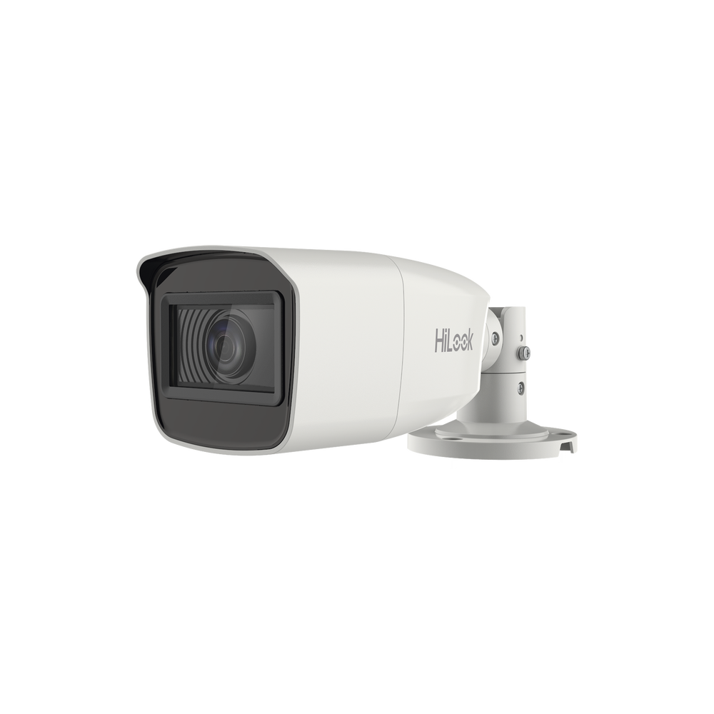 Bala TURBOHD 2 Megapíxel (1080p) / Lente Var. 2.8 a 12 mm / CLIMAS EXTREMOS / IR EXIR Inteligente 40 mts / Exterior IP66 / TVI-AHD-CVI-CVBS / dWDR