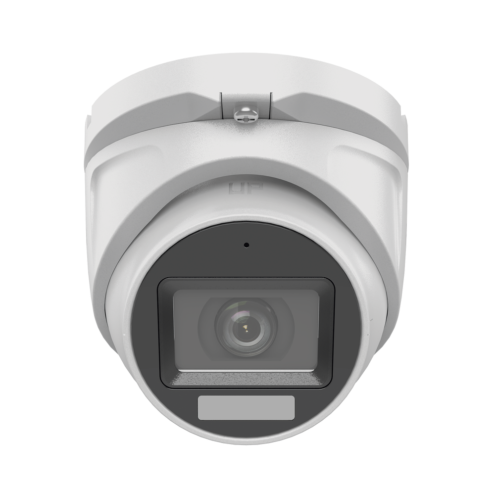 [Dual Light + ColorVu] Turret TURBOHD 2 megapixel / 30 mts IR + 20 mts luz blanca/ Lente 2.8 (100° de Visión) / Exterior IP66 / Audio por Coaxitron / TVI-AHD-CVI-CVBS / Metal / Smart-Hybrid Light