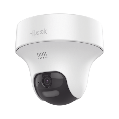 [Audio Bidireccional + Dual Light + ColorVu] Turret PT TURBOHD 2 Megapixel (1080p) / Lente 3.6 mm / 25 mts IR EXIR + 20 mts Luz Blanca / Micrófono y Bocina Integrado / dWDR