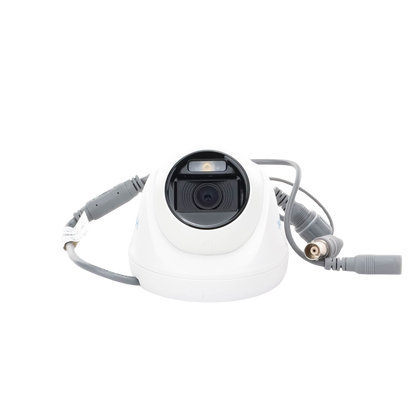 Turret TURBOHD 1080p / Imagen a Color 24/7 / Lente 2.8 mm / ColorVu Lite / Luz Blanca 20 mts / Uso en Interior / Policarbonato