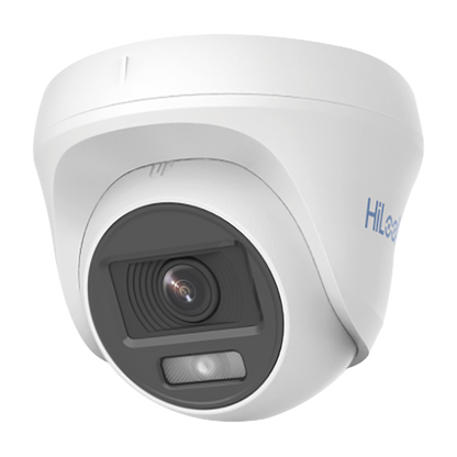 Turret TURBOHD 1080p / Imagen a Color 24/7 / Lente 2.8 mm / ColorVu Lite / Luz Blanca 20 mts / Uso en Interior / Policarbonato