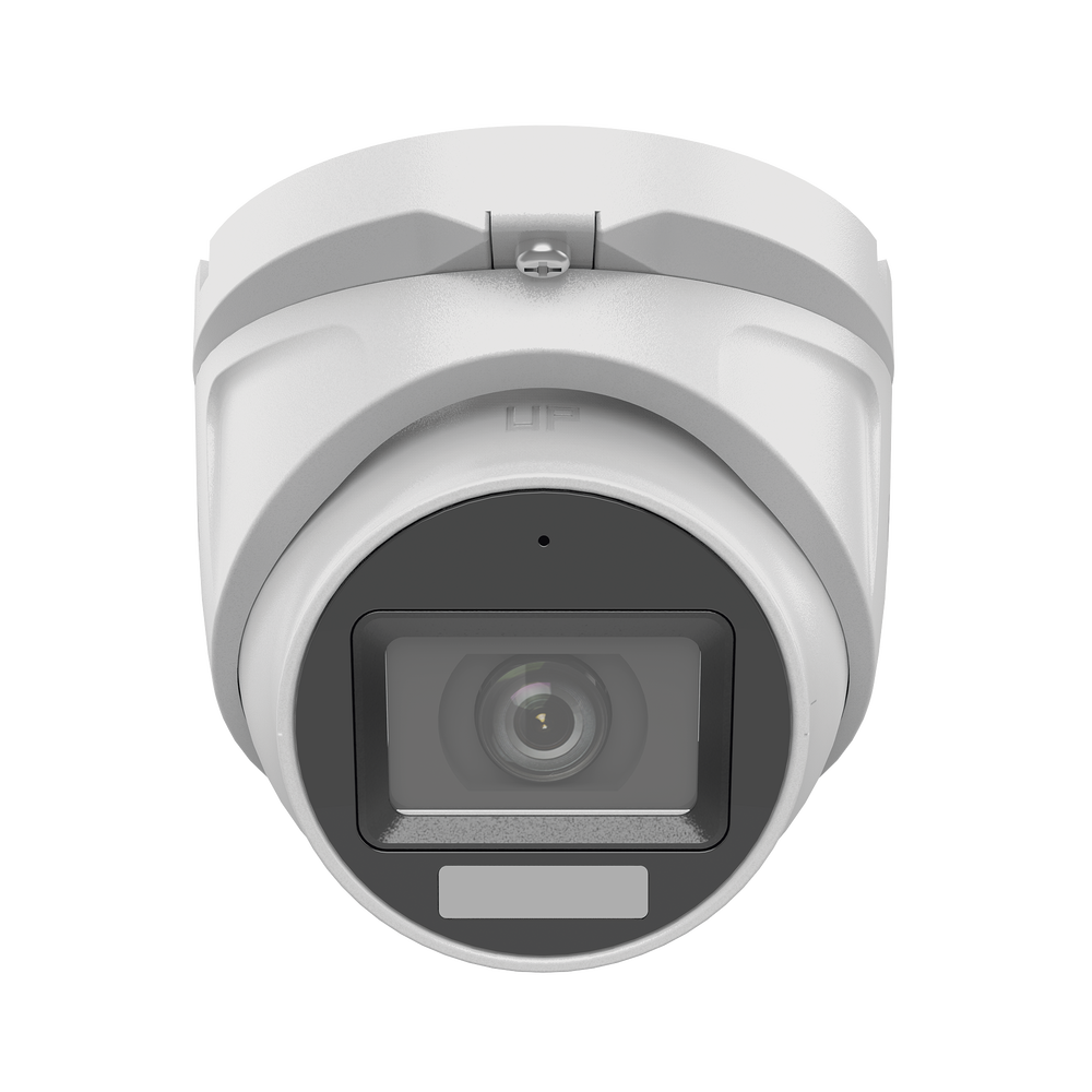 [Dual Light + ColorVu] Turret TURBOHD 3K megapixel / 30 mts IR + 20 mts luz blanca/ Lente 2.8 (105° de Visión) / Exterior IP66 / Audio por Coaxitron / TVI-AHD-CVI-CVBS / Metal  / Smart-Hybrid light
