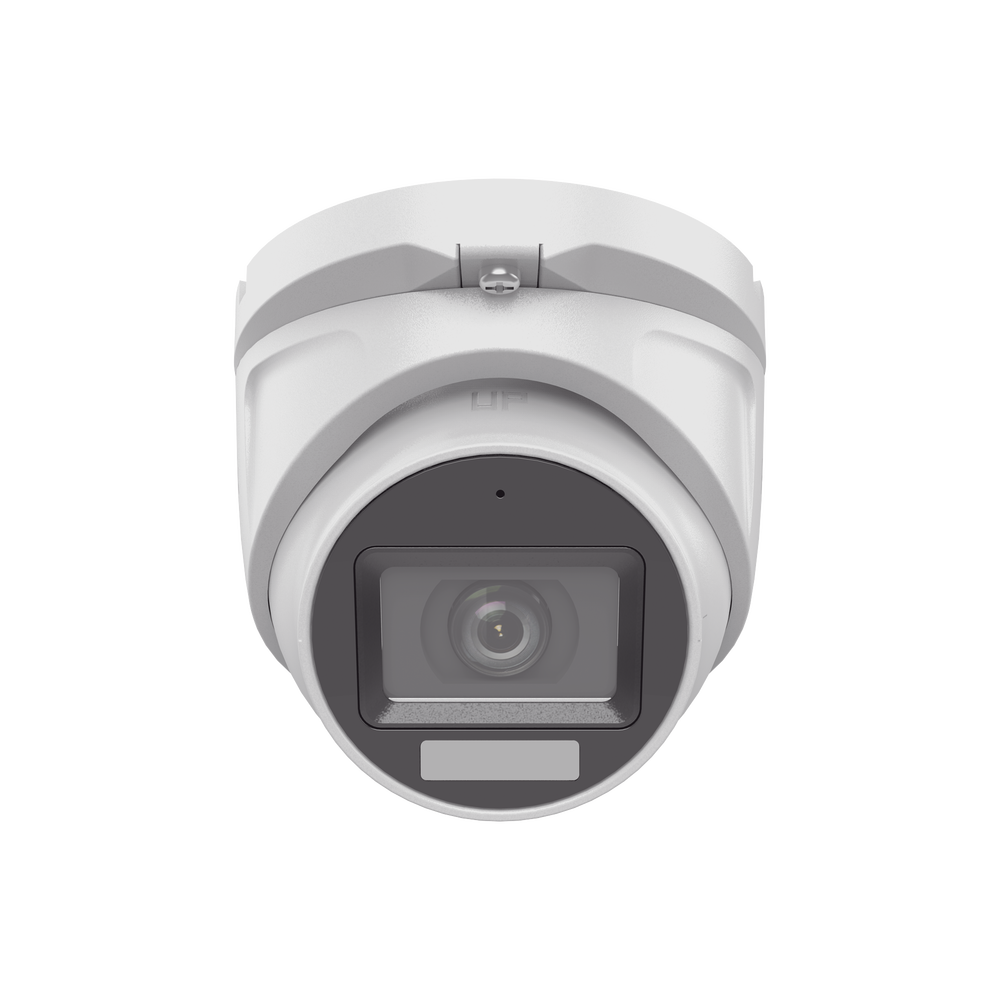 [Dual Light + ColorVu] Turret TURBOHD 3K megapixel / 30 mts IR + 20 mts luz blanca/ Lente 2.8 (105° de Visión) / Exterior IP66 / Audio por Coaxitron / TVI-AHD-CVI-CVBS / Metal  / Smart-Hybrid light
