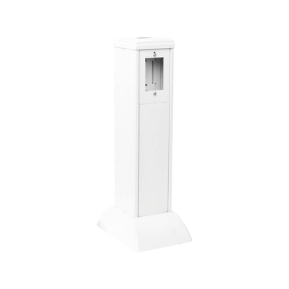 Mini Columna para Concentrar, Distribuir y Ordenar Cables de Energía Eléctrica o Puertos de Datos de Telecomunicaciones (10000-01000)