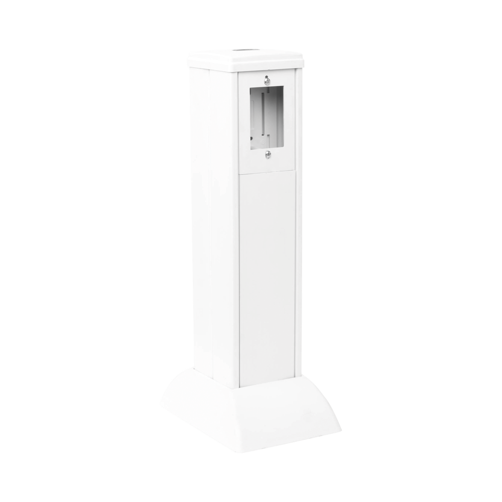 Mini Columna para Concentrar, Distribuir y Ordenar Cables de Energía Eléctrica o Puertos de Datos de Telecomunicaciones (10000-01000)
