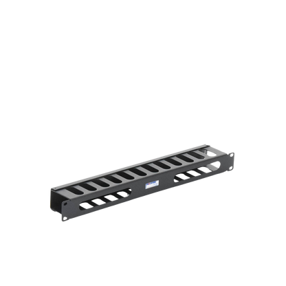 Organizador de cables horizontal de 19", 1UR