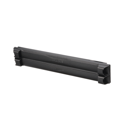 Tapa Ciega Estándar de 19in, Compatible con Racks con Rieles de Orificio Cuadrado, Instalación sin Herramienta, Plano, 2 UR, Color Negro