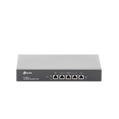 Router Balanceador de Carga Multi-Wan, 1 puerto LAN 10/100 Mbps, 1 puerto WAN 10/100 Mbps, 3 puertos Auto configurables LAN/WAN, Sesiones Concurrentes 30,000 para Negocios Pequeños y Medianos