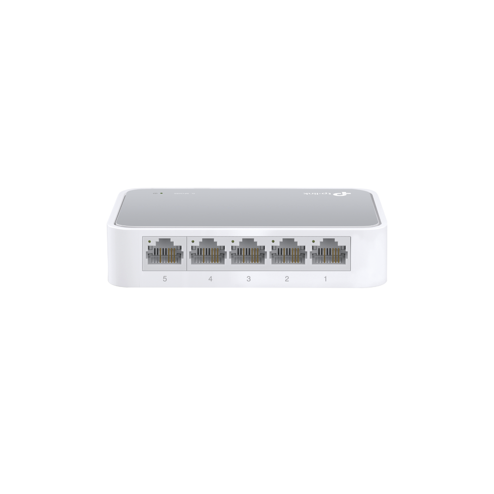 Switch de escritorio 5 puertos 10/100 Mbps