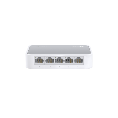 Switch de escritorio 5 puertos 10/100 Mbps