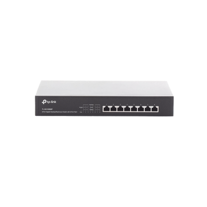 Switch Gigabit PoE+ no administrable de 8 puertos 10/100/1000 Mbps, para escritorio