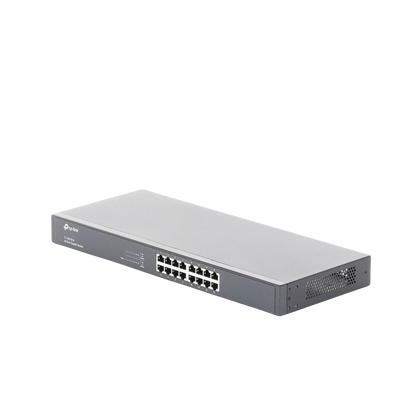 Switch Gigabit no administrable de 16 puertos 10/100/1000 Mbps para rack