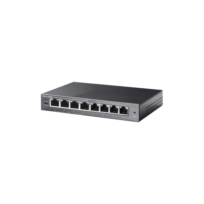 Easy Smart Switch PoE JetStream , 8 puertos 10/100/1000 Mbps  55 W