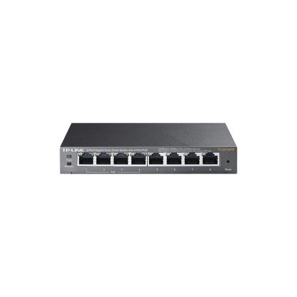 Easy Smart Switch PoE JetStream , 8 puertos 10/100/1000 Mbps  55 W