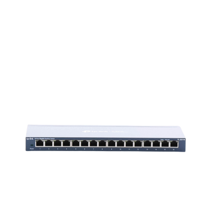 Switch Gigabit no administrable de 16 puertos 10/100/1000 Mbps para escritorio