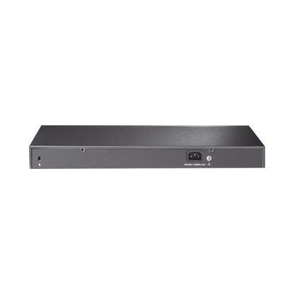 Switch no administrable de 16 puertos 10/100/1000Mbps y PoE af/at, 2 puertos SFP hasta 250W.