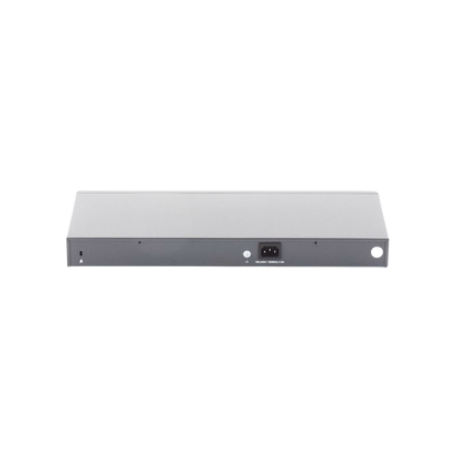 Switch no administrable de 16 puertos 10/100/1000Mbps y PoE af/at, 2 puertos SFP hasta 250W.