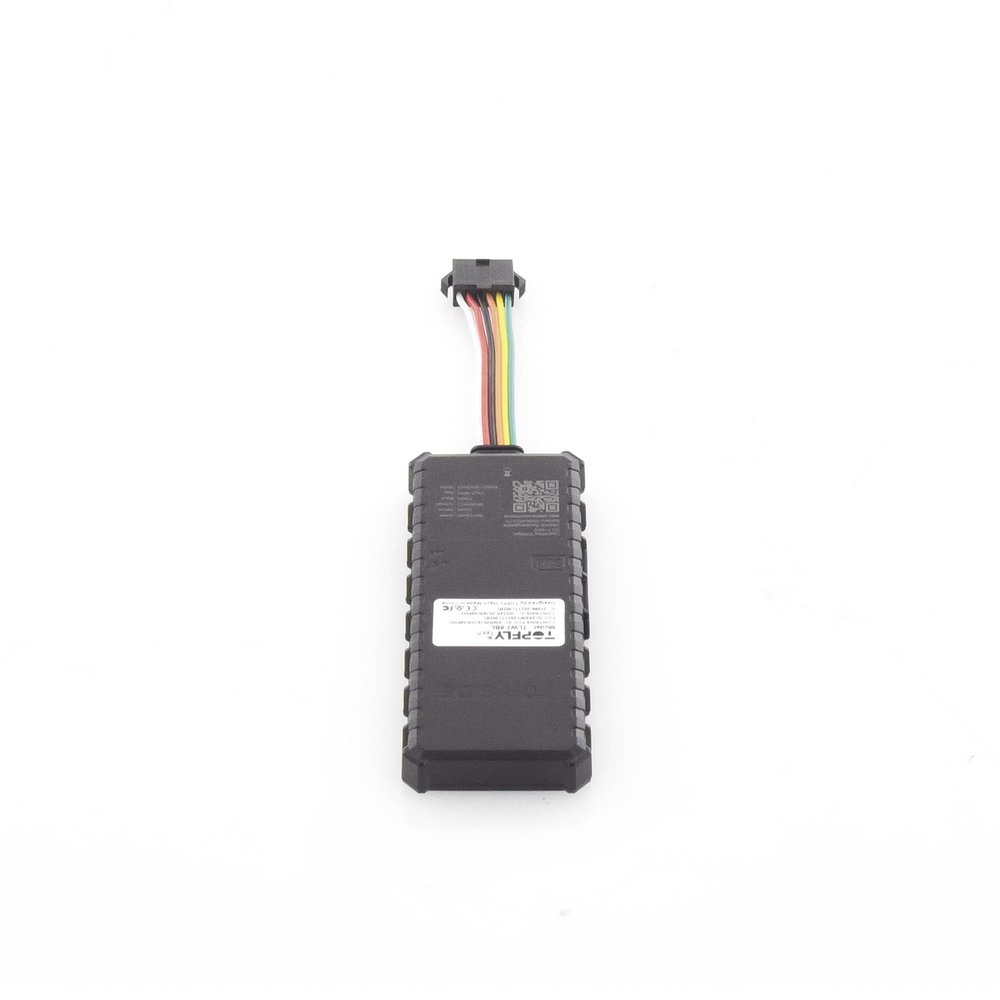 Tracker GPS / Dispositivo de localización para vehículos / Conectividad 4G LTE y BLE 5.0 / Diferentes tipos de notificaciones / Corte y restablecimiento de energía / Función SOS / (2) DIN / (1) DOUT / (1) AIN