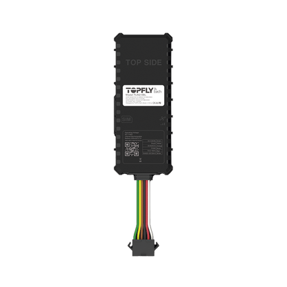 Tracker GPS / Dispositivo de localización para vehículos / Conectividad 4G LTE y BLE 5.0 / Diferentes tipos de notificaciones / Corte y restablecimiento de energía / Función SOS / (2) DIN / (1) DOUT / (1) AIN