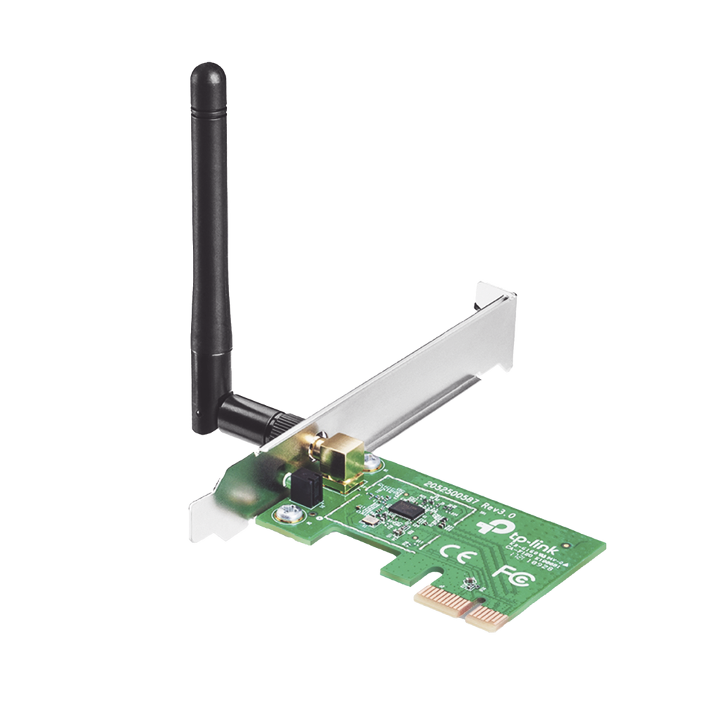 Adaptador Inalámbrico PCI Express / Velocidad inalámbrica de hasta 150 Mbps / Cifrado WPA/WPA2 / Compatible con windows y Linux