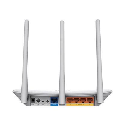 Router Inalámbrico WISP, 2.4 GHz, 300 Mbps, 3 antenas externas omnidireccional 5 dBi, 4 Puertos LAN 10/100 Mbps, 1 Puerto WAN 10/100 Mbps, IPTV, IPV6
