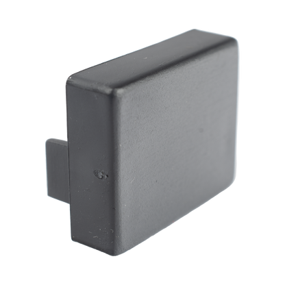 Tapa Final en Color Negro de PVC Auto Extinguible, Para Canaleta TMK-1720-N-CC (5290-02003)