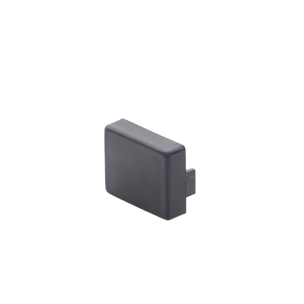 Tapa Final en Color Negro de PVC Auto Extinguible, Para Canaleta TMK-1720-N-CC (5290-02003)