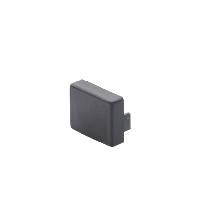 Tapa Final en Color Negro de PVC Auto Extinguible, Para Canaleta TMK-1720-N-CC (5290-02003)