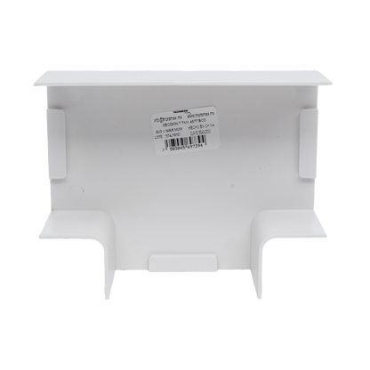 Sección en "T" Color Blanco de PVC Auto Extinguible, Para Canaleta TMK-4577 (5540-02001)