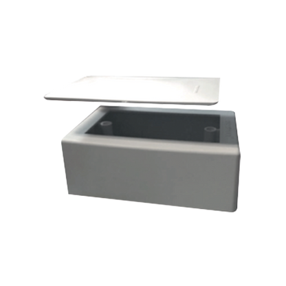 Kit de Caja TMKS1 con THAPA Ciega Incluida Color Blanco (7902-02002)