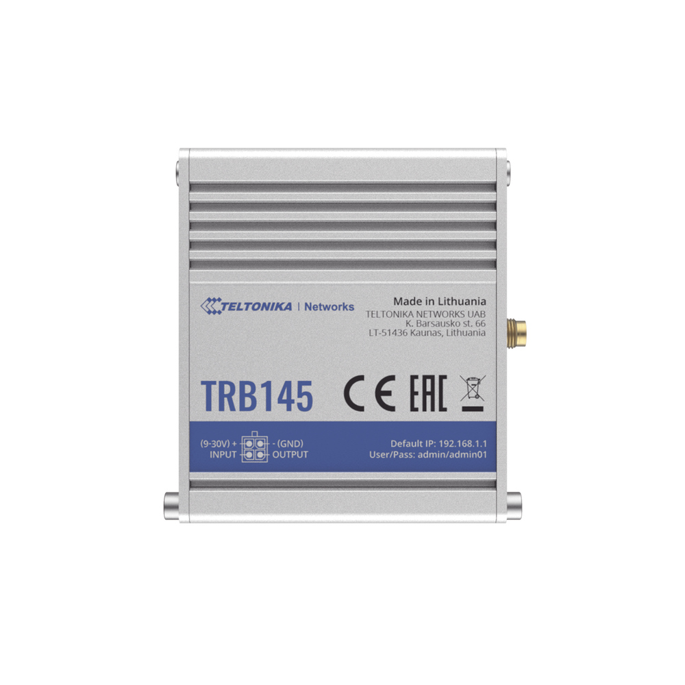 Gateway Industrial LTE 4G, con 1 puerto RS485