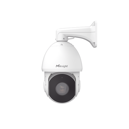 Cámara Domo de Velocidad de Tráfico Vial AI / 4 Megapíxeles / Sensores Starlight / Smart IR II / LPR y Reconocimiento de Placas / Analítica Avanzada / Smart Rain-Sensing Wiper / Resistente a Intemperie IP66 / Digital Zoom 16X
