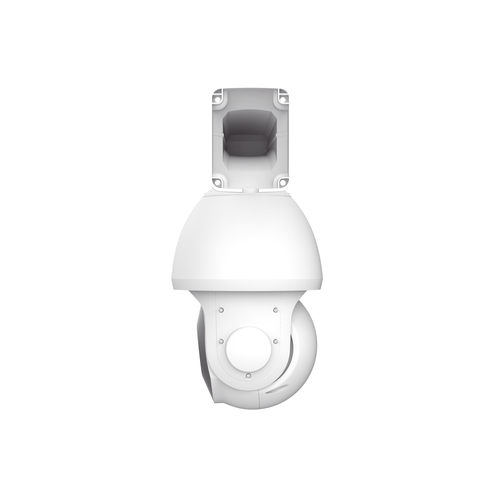 Cámara Domo de Velocidad de Tráfico Vial AI / 4 Megapíxeles / Sensores Starlight / Smart IR II / LPR y Reconocimiento de Placas / Analítica Avanzada / Smart Rain-Sensing Wiper / Resistente a Intemperie IP66 / Digital Zoom 16X