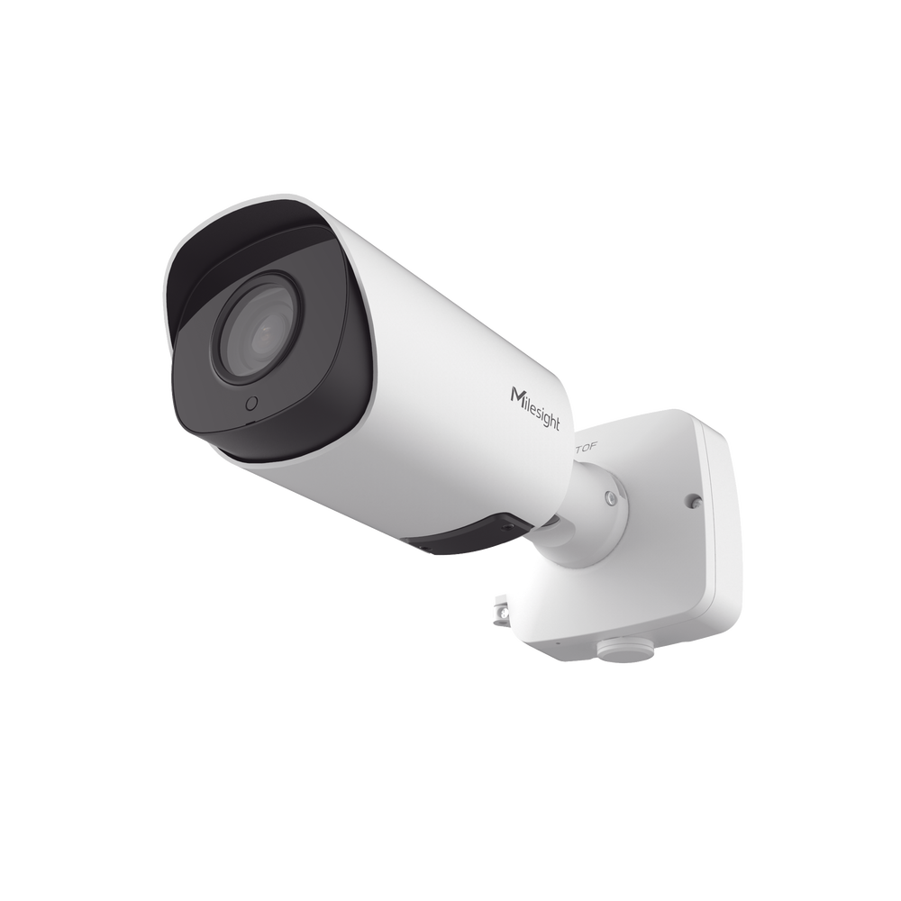 Cámara Bullet AI Road Traffic Pro / Starlight / Smart IR II / 4K / Lente 4X y 12X / ANPR y Algoritmo LPR AI / Super WDR 120dB / IP67 / Vandal-proof IK10 / PoE y DC 12V