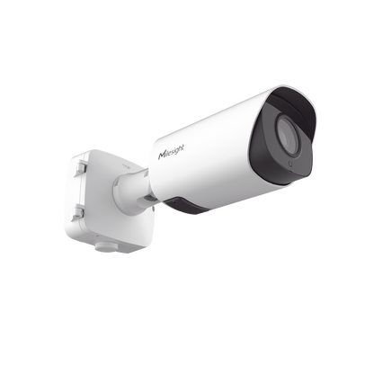 Cámara Bullet AI Road Traffic Pro / Starlight / Smart IR II / 4K / Lente 4X y 12X / ANPR y Algoritmo LPR AI / Super WDR 120dB / IP67 / Vandal-proof IK10 / PoE y DC 12V