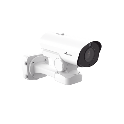 Cámara Bullet PTZ para Tráfico / Starlight Sensor / Smart IR II / 4K @30fps / Zoom Óptico 12X / IP66 / ANPR / Audio Bidireccional / PoE+ o DC 12V