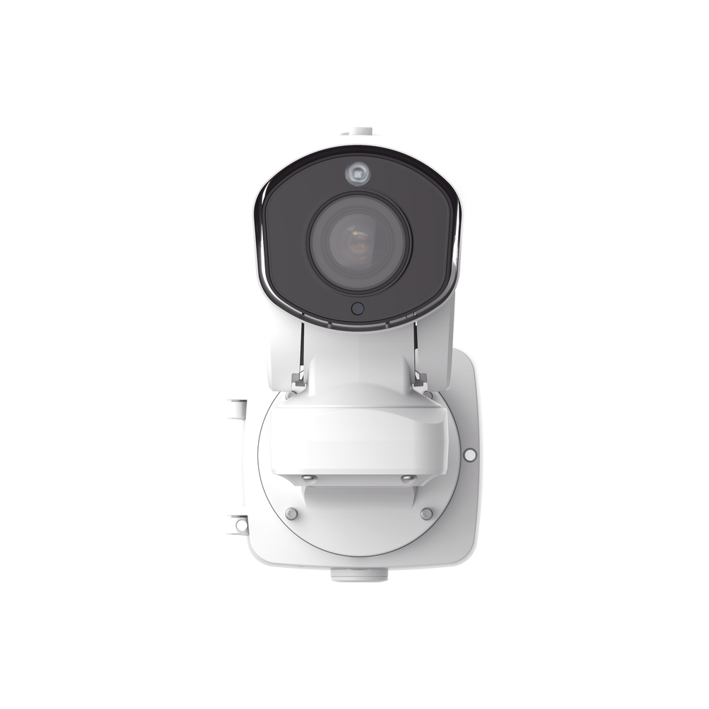 Cámara Bullet PTZ para Tráfico / Starlight Sensor / Smart IR II / 4K @30fps / Zoom Óptico 12X / IP66 / ANPR / Audio Bidireccional / PoE+ o DC 12V