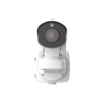 Cámara Bullet PTZ para Tráfico / Starlight Sensor / Smart IR II / 4K @30fps / Zoom Óptico 12X / IP66 / ANPR / Audio Bidireccional / PoE+ o DC 12V