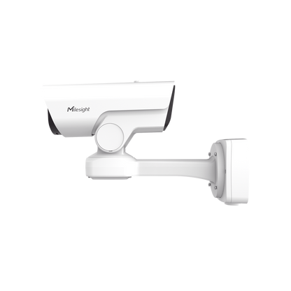 Cámara Bullet PTZ para Tráfico / Starlight Sensor / Smart IR II / 4K @30fps / Zoom Óptico 12X / IP66 / ANPR / Audio Bidireccional / PoE+ o DC 12V