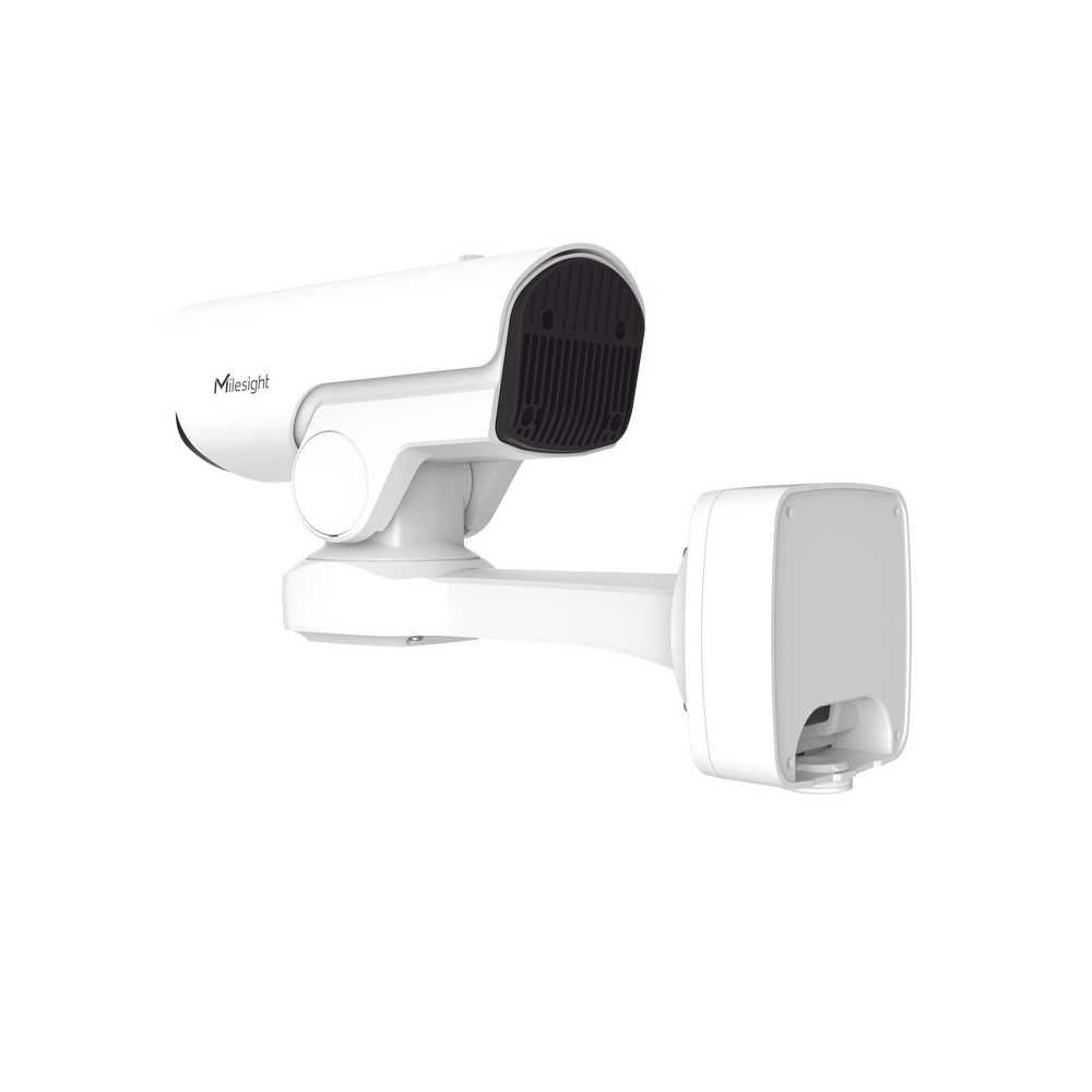 Cámara Bullet PTZ para Tráfico / Starlight Sensor / Smart IR II / 4K @30fps / Zoom Óptico 12X / IP66 / ANPR / Audio Bidireccional / PoE+ o DC 12V