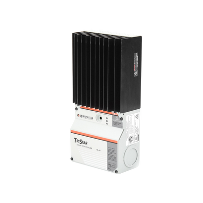 Controlador de Carga Solar TriStar PWM 60 A / 12V 24V 48V / Puerto RS-232 / Hasta 4 kW / Disipador de Calor / 7 Preajustes
