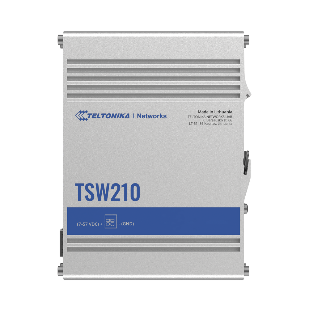 Switch Industrial No-Administrable 8 puertos Gigabit, 2 SFP 1G