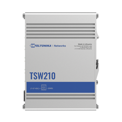 Switch Industrial No-Administrable 8 puertos Gigabit, 2 SFP 1G