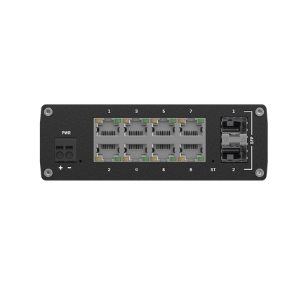 Switch Industrial Administrable L2, 8 puertos GE + 2 SFP, Soporta Profinet