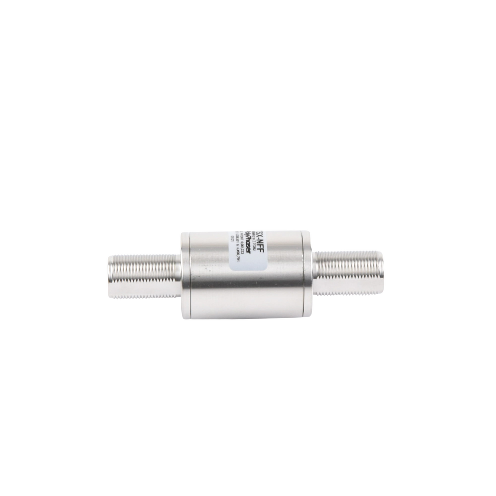 Protector Coaxial RF Bidireccional / 698-2700 MHz / 750W / Conectores N Hembra / Bloqueo DC / IP67